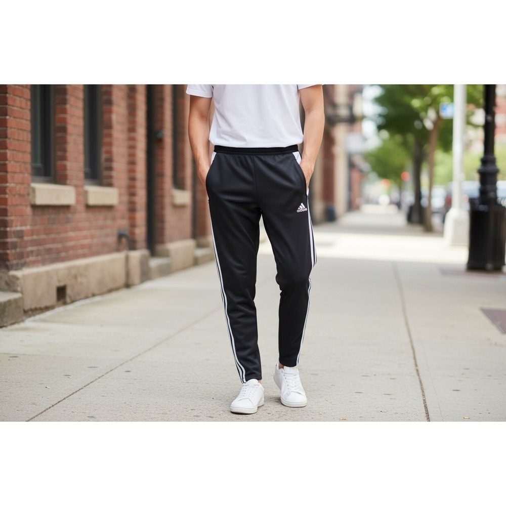 Adidas Tiro 24 Black/White Zip Pocket Training Track‎ Pants Size S MSRP $50 NEW